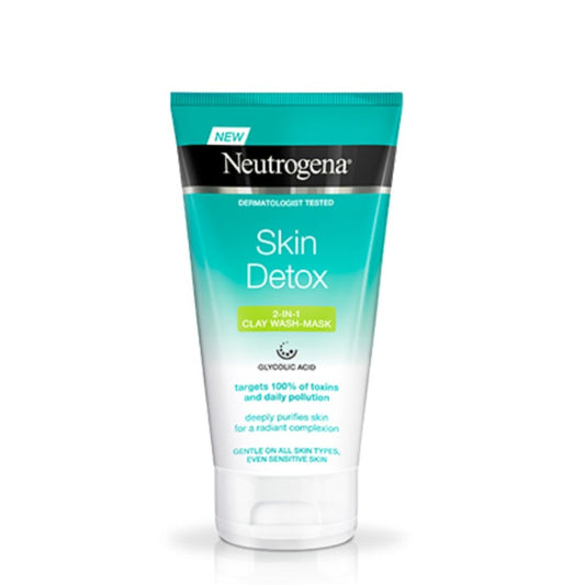 NEUTROGENA® Skin Detox® 2-in-1 Clay Wash Mask 150ml