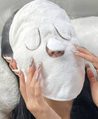 Hot Compress Face Towel Masks Reusable