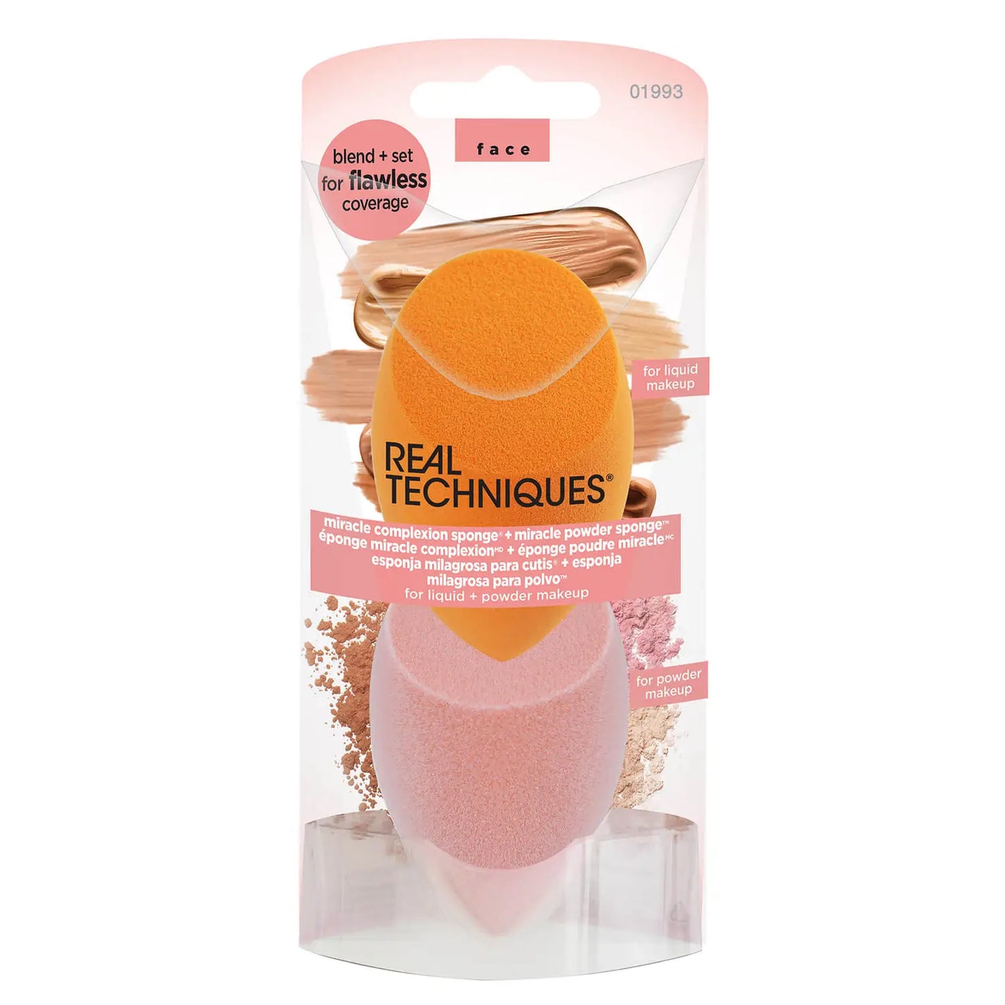 Real Techniques Miracle Complexion Sponge and Miracle Powder Sponge