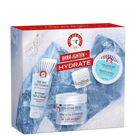 First Aid Beauty BRRR-ighten and Hydrate Set (Worth £90.00)