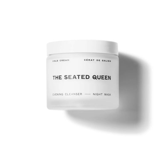 THE SEATED QUEEN cold cream evening cleanser - night mask 50ml