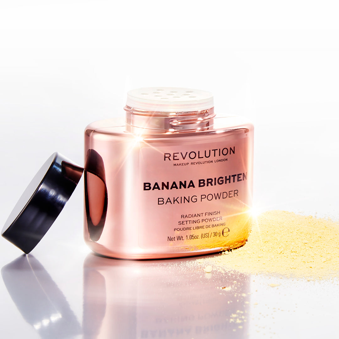 Makeup Revolution Loose Baking Powder Banana Brighten