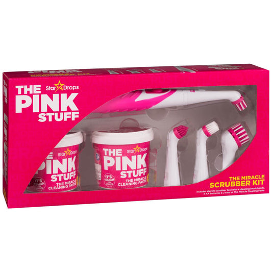 The Pink Stuff Miracle Scrubber Brush Set