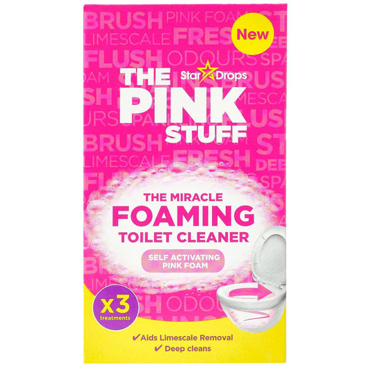 The Pink Stuff The Miracle Toilet Cleaner 3x100g The Good Vibes