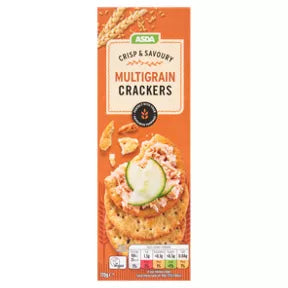 ASDA Crisp & Savoury Multigrain Crackers 170g