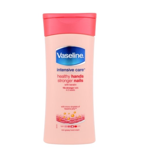 Vaseline Intensive Care Hand Cream Healthy Hands Stronger Nails 200ml The Good Vibes