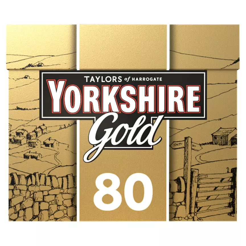 Yorkshire Tea Gold 80 Tea Bags