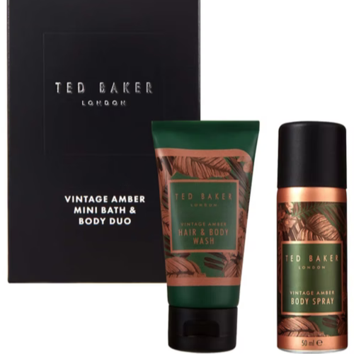 Ted Baker Vintage Amber Mini Bath & Body Duo Gift Set