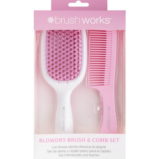 Brushworks Blowdry Brush and Comb Sets