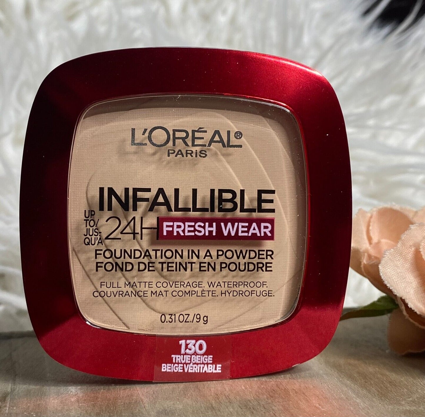L'Oreal Infallible 24H Freshwear Face Powder - 130 True Beige