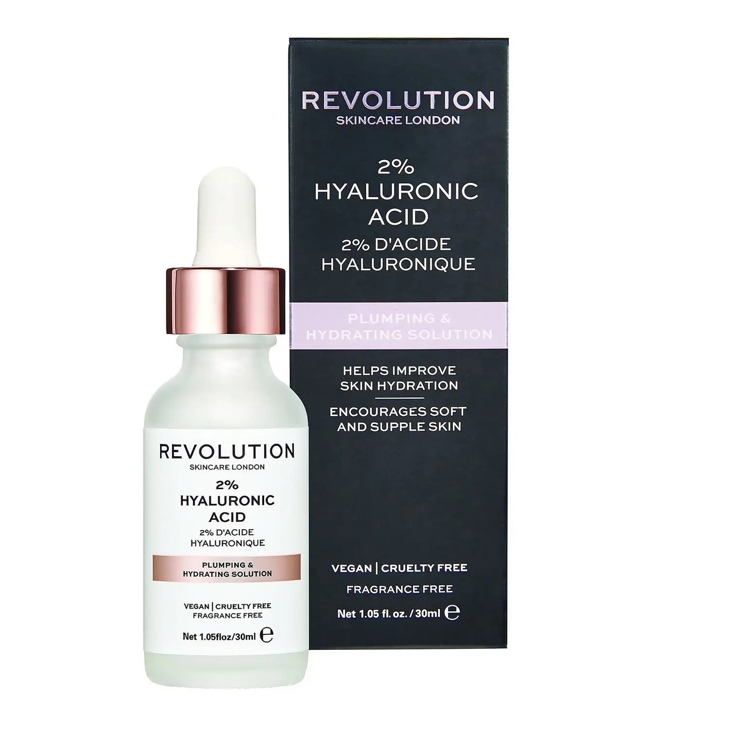 Revolution Plumping & Hydrating Serum - 2% Hyaluronic Acid 30ml