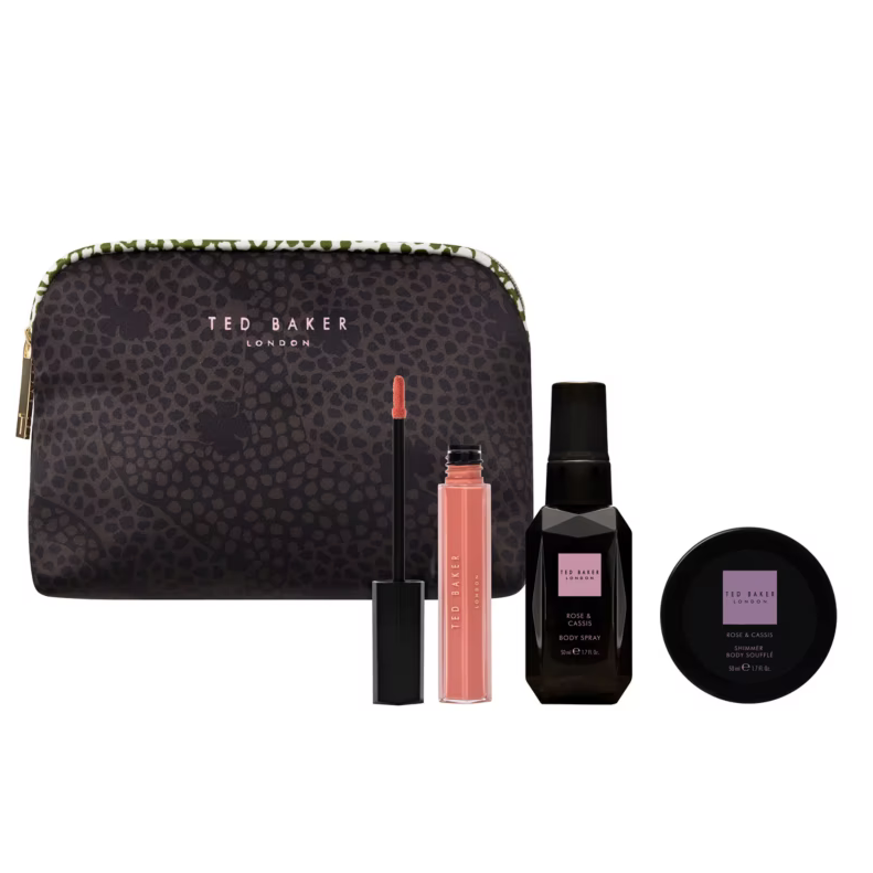 Ted Baker Cosmetic Bag 3-Piece Gift Set