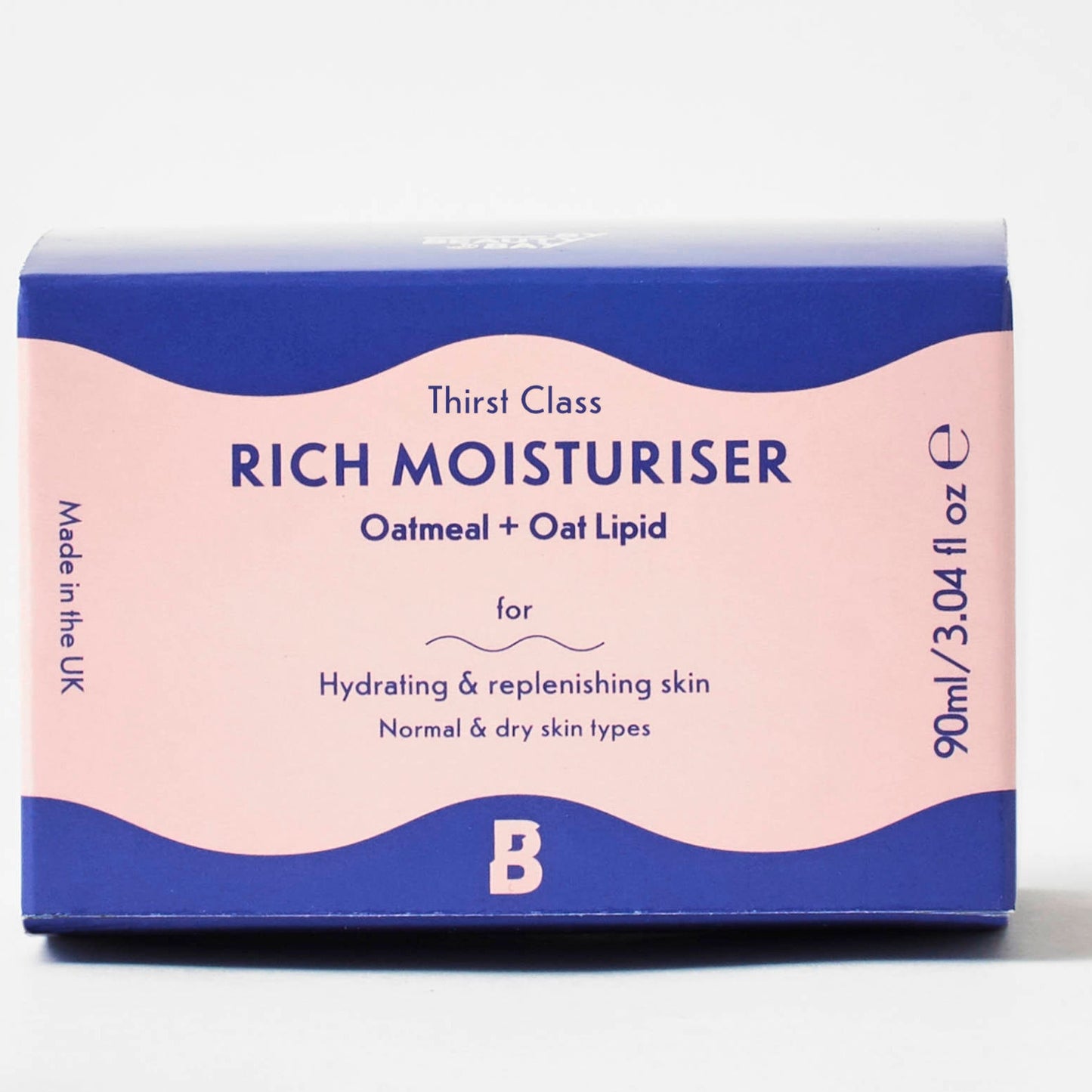 Thirst Class Rich Moisturiser with Oatmeal and Oat Lipid