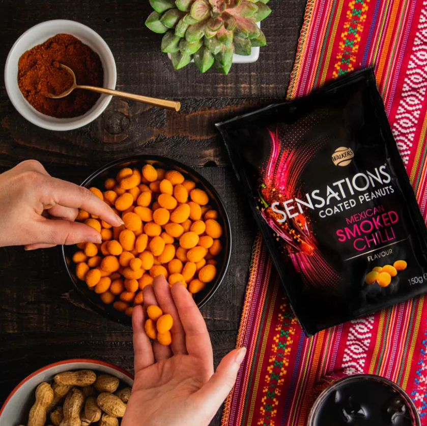 Sensations Mexican Smoked Chilli Coated Peanuts