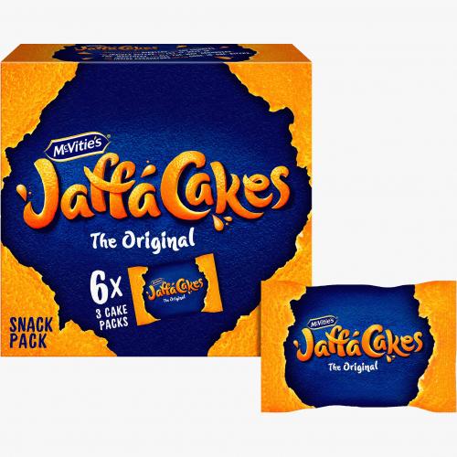 McVitie's The Original Pocket Pack Jaffa Cakes 6 Packs