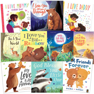Love All Around: 10 Kids Picture Books Bundle