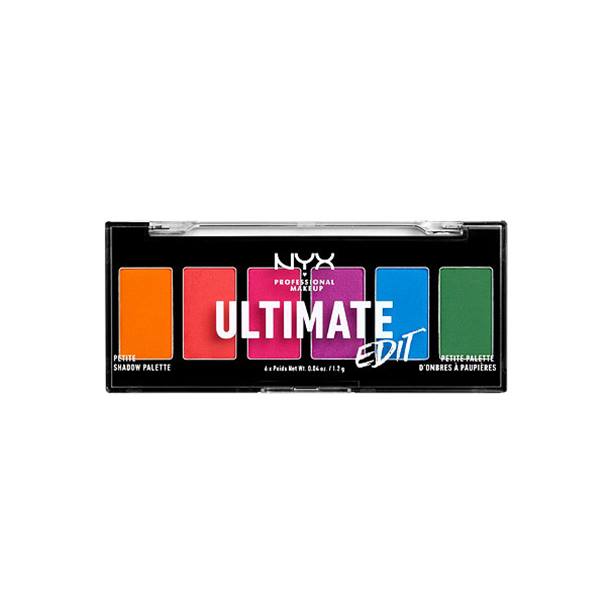 NYX Professional Makeup Ultimate Edit Petite Eye Shadow Palette Brights 7.2g