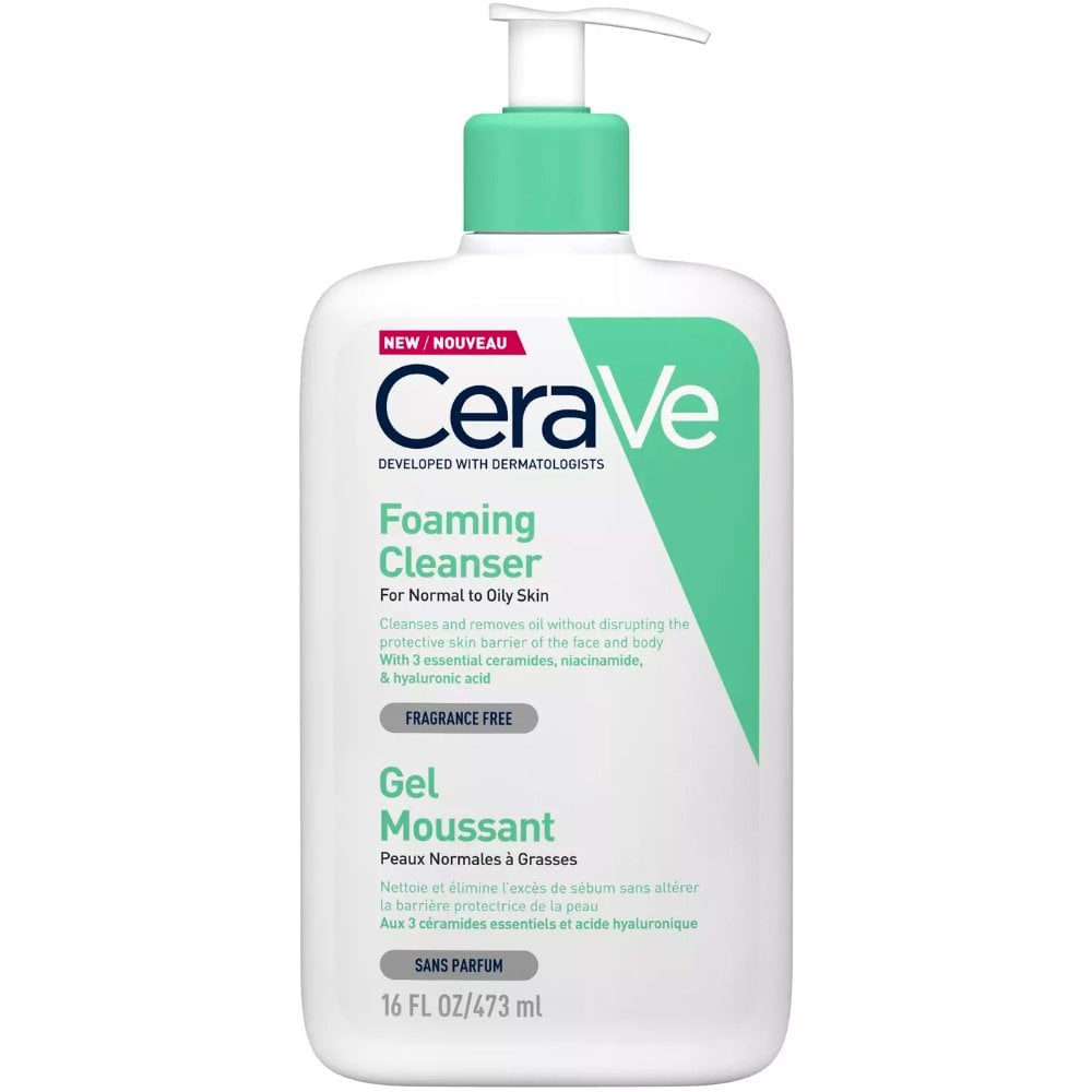 CeraVe Foaming Cleanser for oily to normal skin 473ml