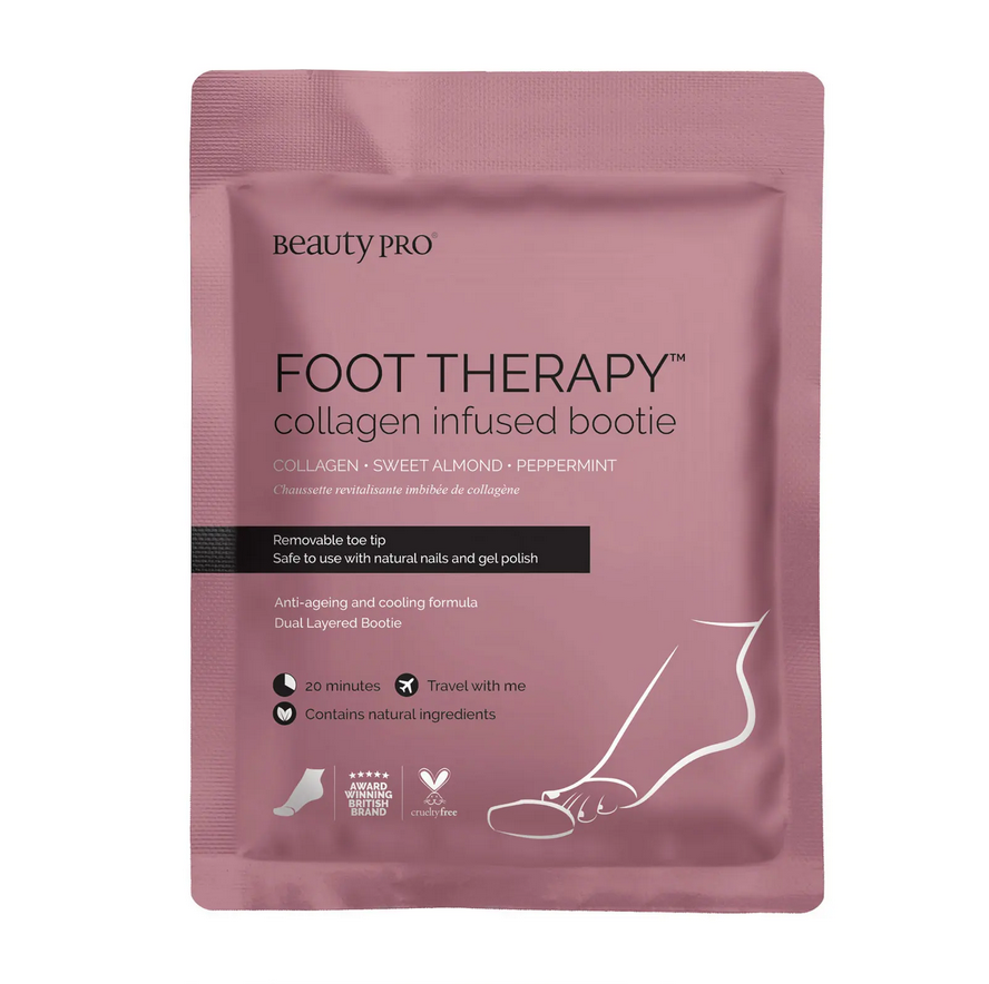 BeautyPro FOOT THERAPY Collagen Infused Bootie