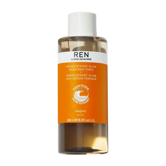 Ren Clean Skincare Ready Steady Glow Daily AHA Tonic 100ml