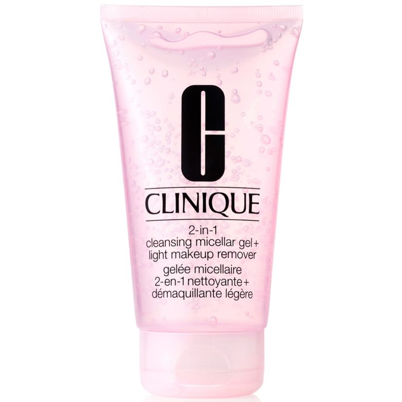 CLINIQUE 2-in-1 Cleansing Micellar Gel + Light Makeup Remover 150ml