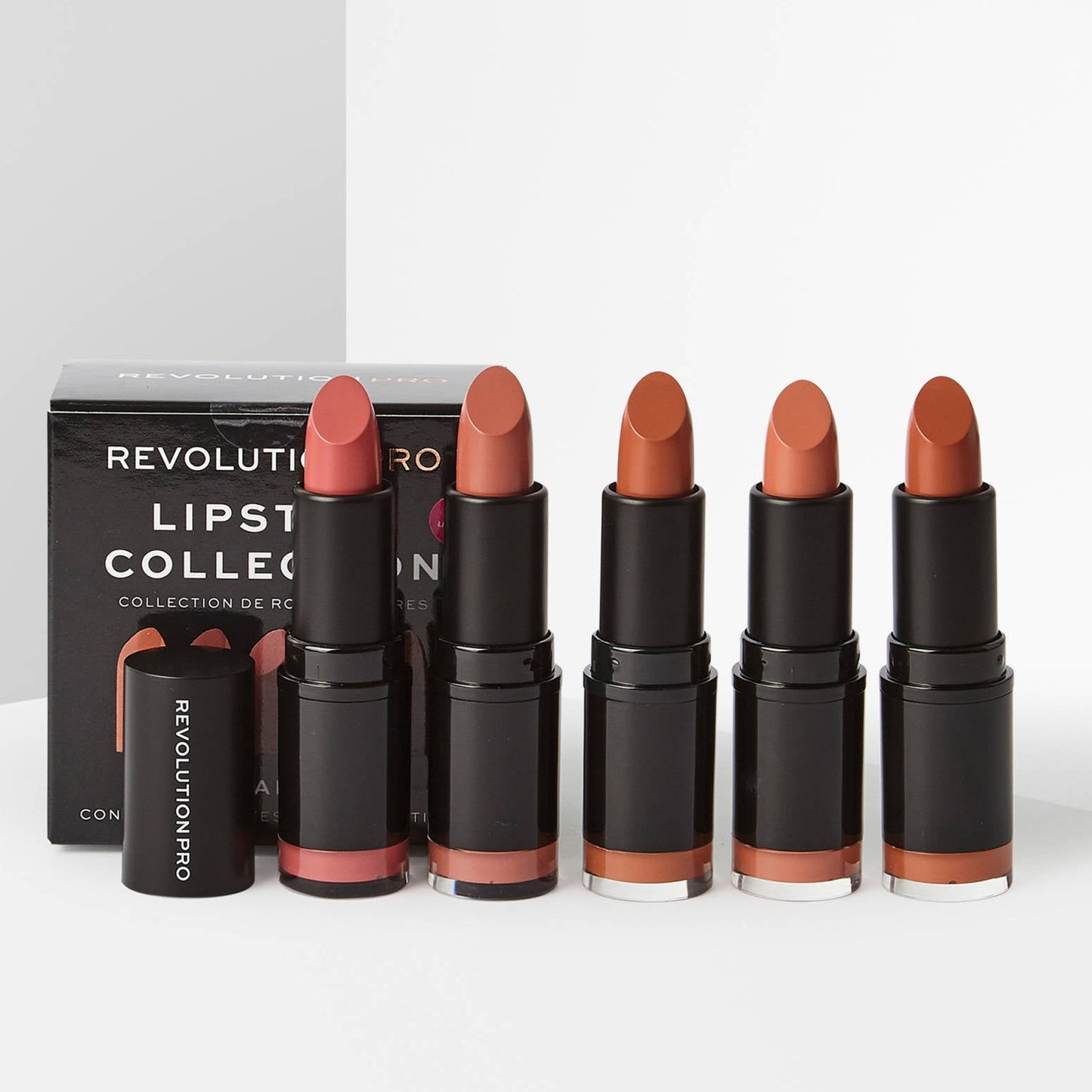 Revolution Pro Nude Lipstick Set Bare Collection